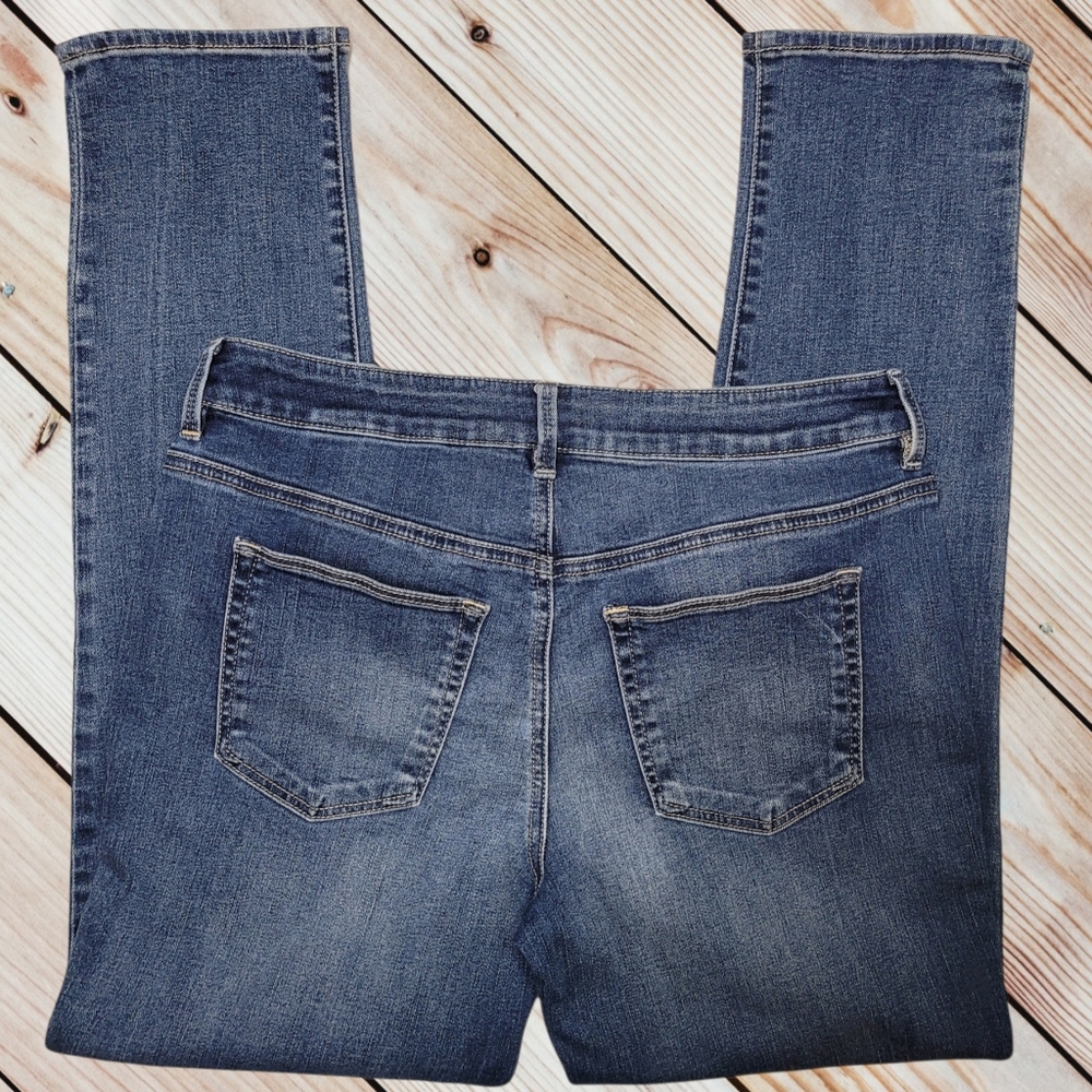 Chico's Boyfriend Ankle Jeans Sz 00R - Picture 3 of 6